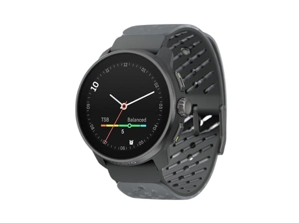 Suunto Race S - 45 mm - glassfiberforsterket polyamid - sportsur med stropp - silikon - grå gradient - håndleddstørrelse: 125-175 mm - display 1.32"