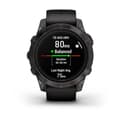 Miniatyrbillede 6 af 10: Garmin EPIX PRO g2 47mm Sapphire Carbon Grey DLC Tit. Sort