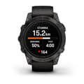 Miniatyrbillede 9 af 10: Garmin EPIX PRO g2 47mm Sapphire Carbon Grey DLC Tit. Sort
