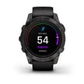 Miniatyrbillede 2 af 10: Garmin EPIX PRO g2 47mm Sapphire Carbon Grey DLC Tit. Sort