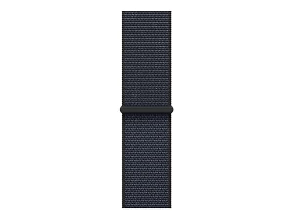 Apple Watch SE (GPS + Cellular) - 2a generation - 40 mm - midnattsaluminium - smart klocka med sportögla - mjukt nylon i dubbla lager - bläck - handl
