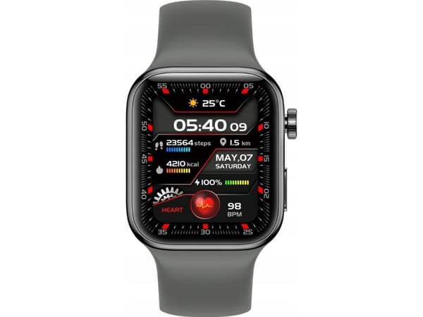 Smartklokke Yaxo Tampa Grafitowy (YAX-WE-SW-002)