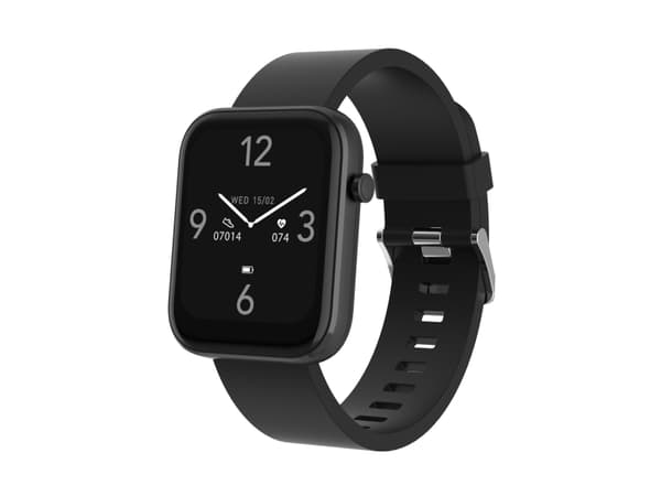 DENVER SW-182 - Smart klocka med band - display 1.7" - Bluetooth - svart