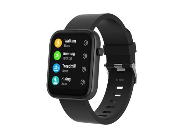 DENVER SW-182 - Smart klocka med band - display 1.7" - Bluetooth - svart
