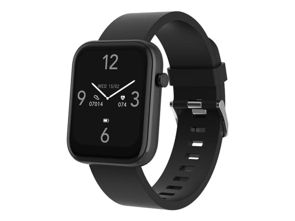 DENVER SW-182 - Smart klocka med band - display 1.7" - Bluetooth - svart