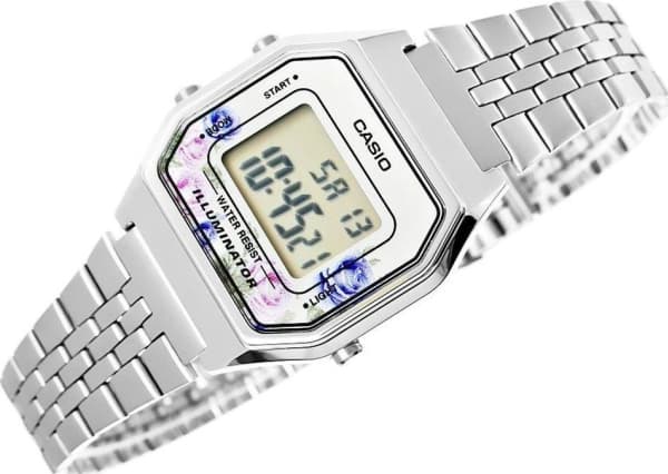 Zegarek Casio Zegarek Damski CASIO Collection Retro LA680WA-4CDF