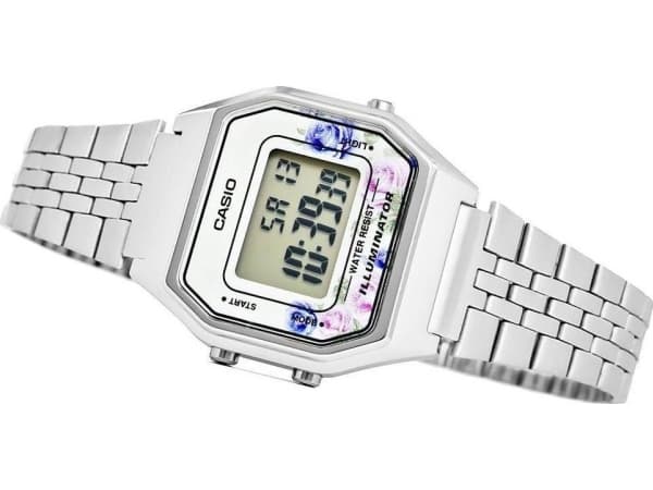 Zegarek Casio Zegarek Damski CASIO Collection Retro LA680WA-4CDF