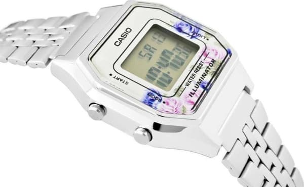 Zegarek Casio Zegarek Damski CASIO Collection Retro LA680WA-4CDF