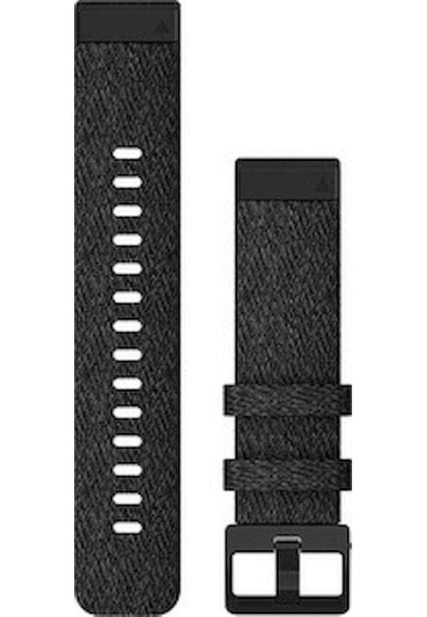 Garmin QuickFit Nylon urbånd - 20 mm armbånd - Bærbart bånd - Sort