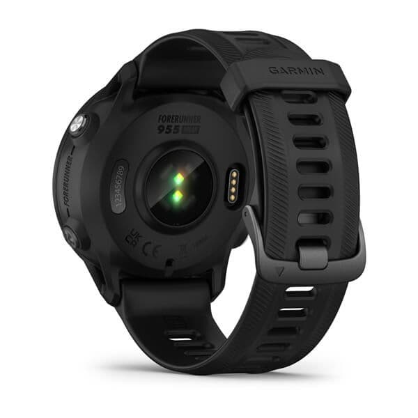 Garmin Forerunner 955 3,3 cm (1,3") MIP Digital 260 x 260 pixels Touchscreen Sort Wi-Fi GPS (satellit)