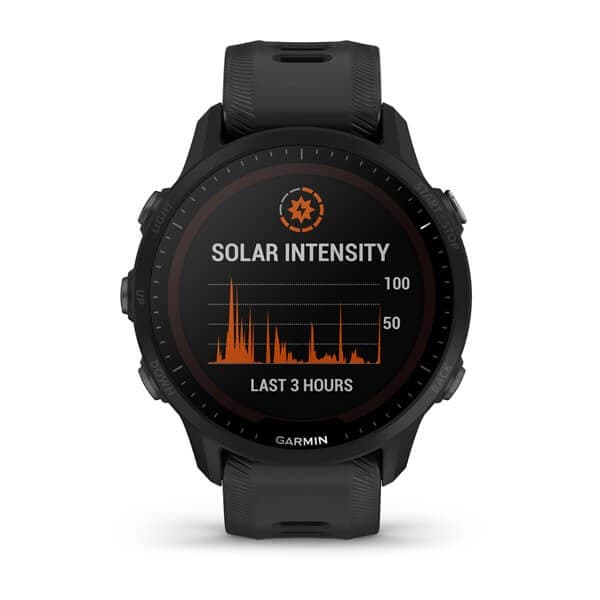 Garmin Forerunner 955 3,3 cm (1,3") MIP Digital 260 x 260 pixels Touchscreen Sort Wi-Fi GPS (satellit)