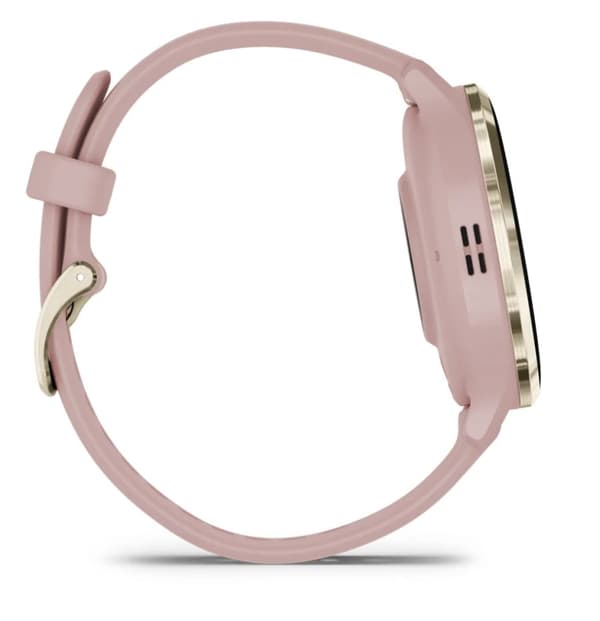 Garmin Venu 3S 3,05 cm (1,2") AMOLED 41 mm Digital 390 x 390 pixels Touchscreen Guld, Rosa Wi-Fi GPS (satellit)