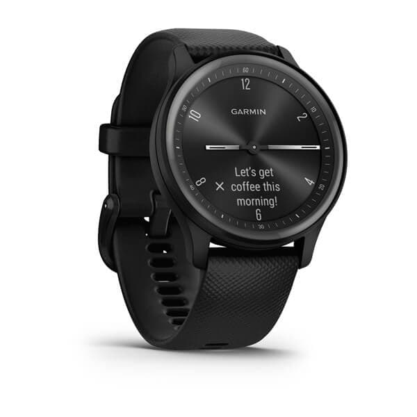 Garmin vívomove Sport OLED 40 mm Digitaalinen 72 x 154 pikseliä Kosketusnäyttö Musta GPS (satelliitti)