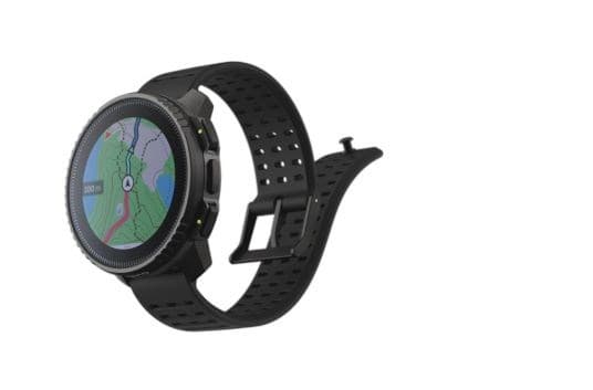 Suunto SS050862000 älykello/urheilukello 3,56 cm (1,4") Pistematriisinäyttö 49 mm 280 x 280 pikseliä Kosketusnäyttö Musta GPS (satelliitti)