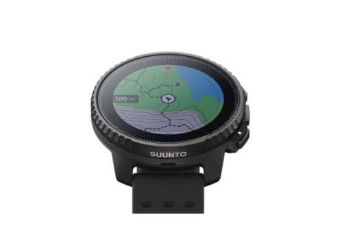 Suunto SS050862000 älykello/urheilukello 3,56 cm (1,4") Pistematriisinäyttö 49 mm 280 x 280 pikseliä Kosketusnäyttö Musta GPS (satelliitti)