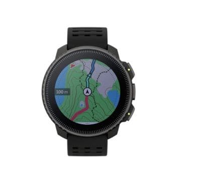 Suunto SS050862000 älykello/urheilukello 3,56 cm (1,4") Pistematriisinäyttö 49 mm 280 x 280 pikseliä Kosketusnäyttö Musta GPS (satelliitti)