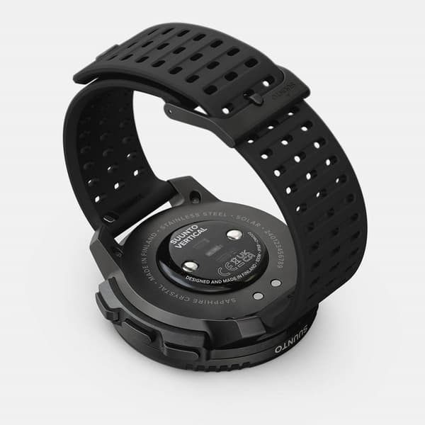 Suunto Vertical Solar 3,56 cm (1,4") Pistematriisinäyttö 49 mm 280 x 280 pikseliä Kosketusnäyttö Musta GPS (satelliitti)