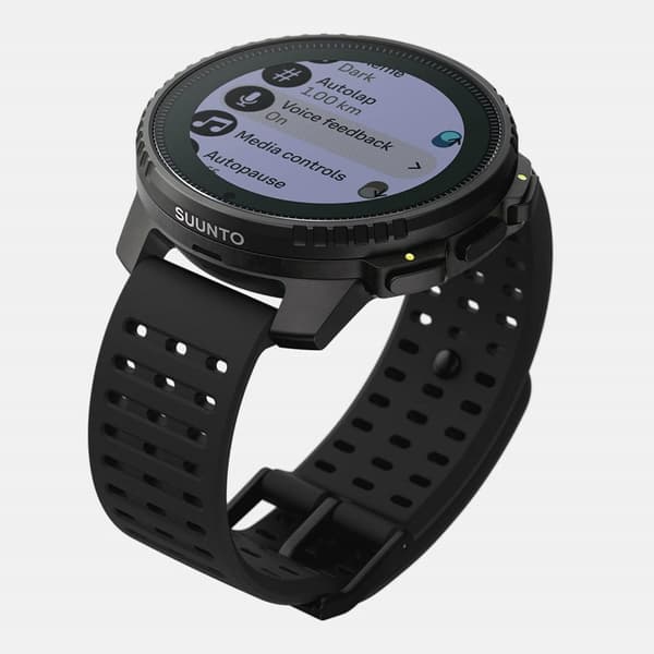 Suunto Vertical Solar 3,56 cm (1,4") Pistematriisinäyttö 49 mm 280 x 280 pikseliä Kosketusnäyttö Musta GPS (satelliitti)