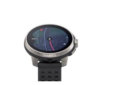 Suunto Race 3,63 cm (1,43 tum) AMOLED 49 mm Digital 466 x 466 pixlar Pekskärm Svart GPS (satellit)