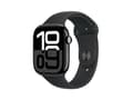 Pikkukuva 1 / 4: Apple Watch Series 10 (Demo) GPS 46mm Jet Black Aluminium Case with Black Sport Band - S/M, OLED, Touchscreen, 64 GB, Wi-Fi, GPS (satellite), 36.4 g