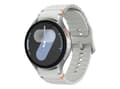 Miniatyrbild 2 av 5: Samsung Galaxy Watch7 - 44 mm - smart klocka med sportband - gummi - bandstorlek: M/L - display 1.47" - 32 GB - NFC, Wi-Fi, Bluetooth - 33.8 g  - sil