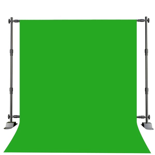 Backdrop Support System, Justerbar Tværstang, Robust Design,2.5x3 Med Grøn