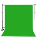 Miniatyrbillede 1 af 2: Backdrop Support System, Justerbar Tværstang, Robust Design,2.5x3 Med Grøn