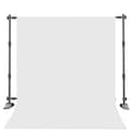 Miniatyrbillede 1 af 2: Backdrop Support System, Justerbar Tværstang, Robust Design,2.5x3 Med Hvid