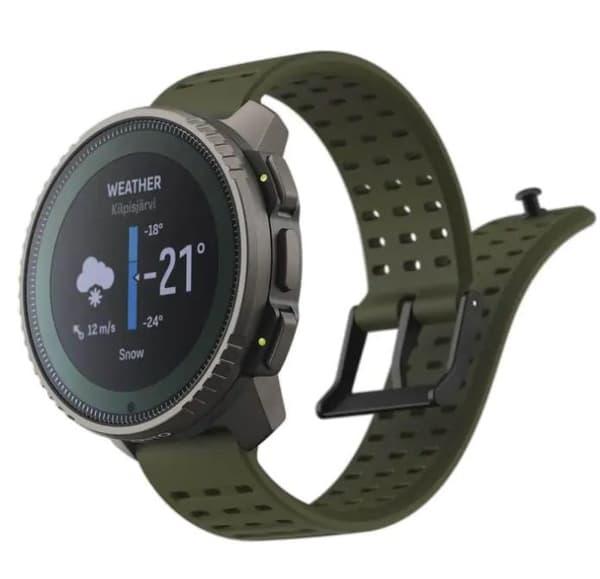 Suunto Vertical 3,56 cm (1,4") Pistematriisinäyttö 49 mm 280 x 280 pikseliä Kosketusnäyttö Musta GPS (satelliitti)