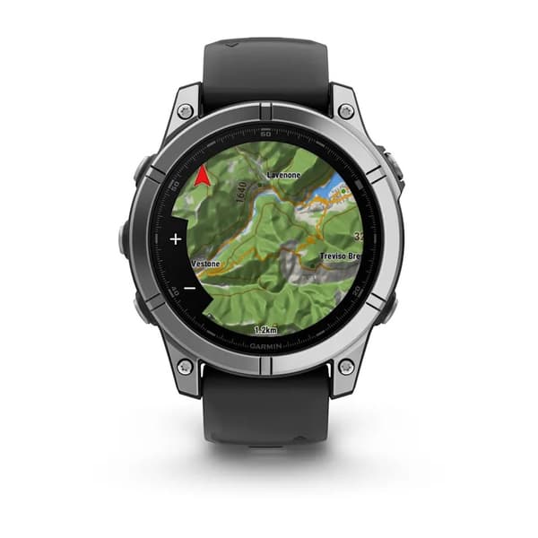 Garmin Fenix E rustfrit stål
