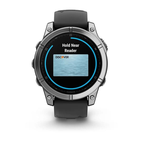 Garmin Fenix E rustfrit stål