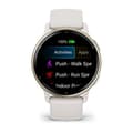Miniatyrbillede 6 af 8: Garmin Vivoactive 5 3,05 cm (1,2") AMOLED Digital 390 x 390 pixels Touchscreen Hvid Wi-Fi GPS (satellit)