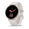 Miniatyrbillede 1 af 8: Garmin Vivoactive 5 3,05 cm (1,2") AMOLED Digital 390 x 390 pixels Touchscreen Hvid Wi-Fi GPS (satellit)