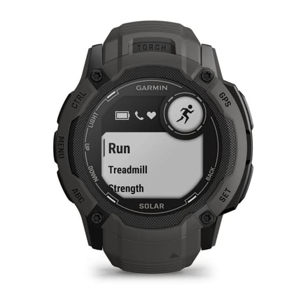 Garmin Instinct 2X Solar 2,79 cm (1,1") MIP 50 mm Digital 176 x 176 pixels Touchscreen Grafit GPS (satellit)