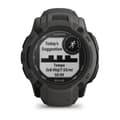 Miniatyrbillede 6 af 10: Garmin Instinct 2X Solar 2,79 cm (1,1") MIP 50 mm Digital 176 x 176 pixels Touchscreen Grafit GPS (satellit)