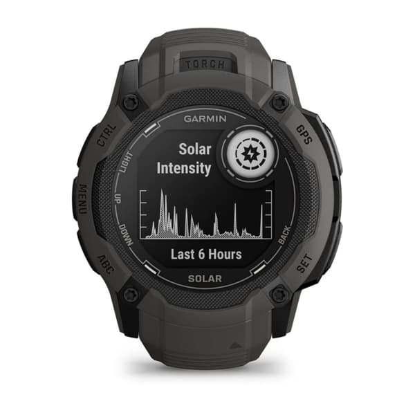 Garmin Instinct 2X Solar 2,79 cm (1,1") MIP 50 mm Digital 176 x 176 pixels Touchscreen Grafit GPS (satellit)