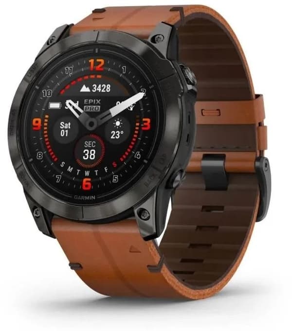 Garmin Epix Pro Gen 2 51 mm Sapphire Szary z powłoką węglową