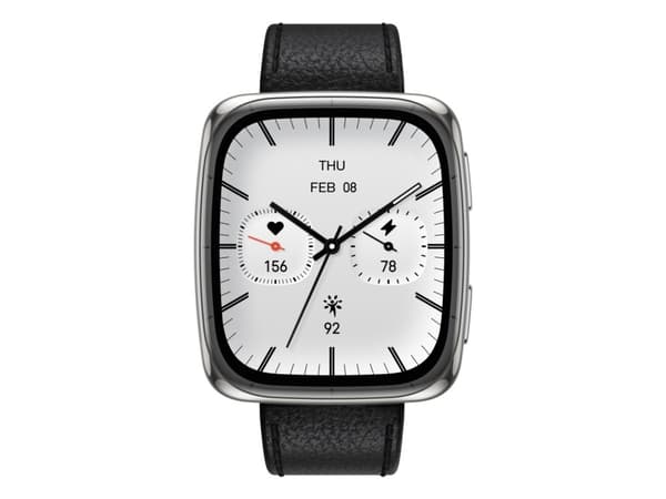 Amazfit Active 2 4.45 cm (1.75") AMOLED Digital 390 x 450 pixels Touchscreen Stainless steel