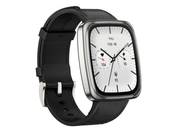 Amazfit Active 2 4.45 cm (1.75") AMOLED Digital 390 x 450 pixels Touchscreen Stainless steel