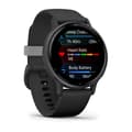 Miniatyrbillede 3 af 8: Garmin Vivoactive 5 3,05 cm (1,2") AMOLED Digital 390 x 390 pixels Touchscreen Sort Wi-Fi GPS (satellit)
