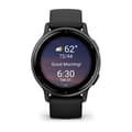 Miniatyrbillede 4 af 8: Garmin Vivoactive 5 3,05 cm (1,2") AMOLED Digital 390 x 390 pixels Touchscreen Sort Wi-Fi GPS (satellit)