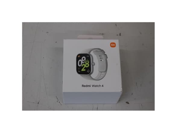 Xiaomi Redmi Watch 4 | Smart watch | GPS (satellite) | AMOLED | Waterproof | DEMO, MISING ACCESSORIES | Silver Gray