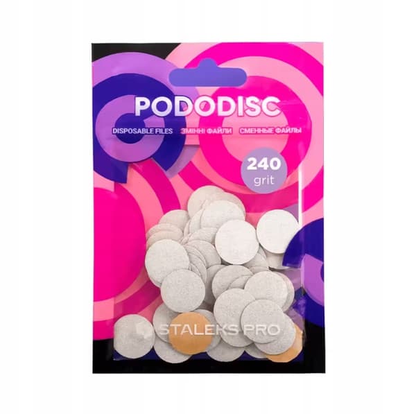 Staleks Pododisc Vita Överlägg 15 mm S 240 grit 50 st