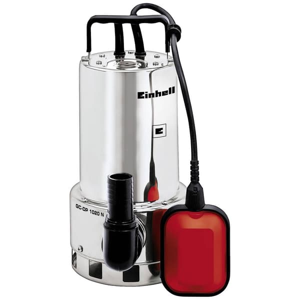 Einhell GC-DP 1020 N 4170773 Smutsvattenpump dränkbar 18000 l/h 9 m Röd, Silver