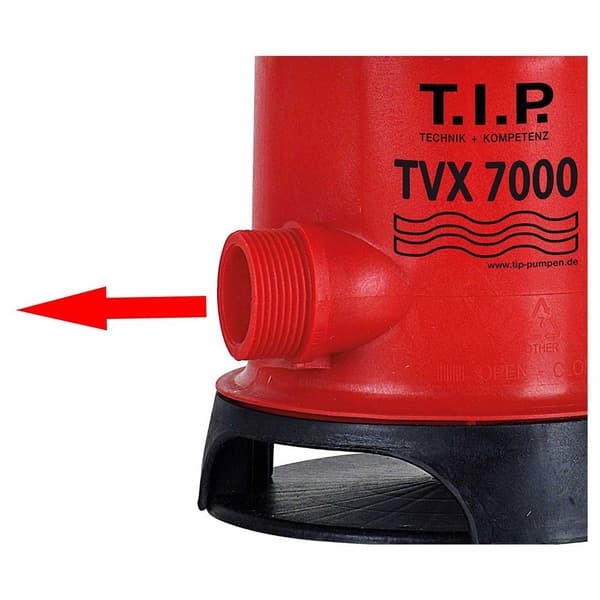 T.I.P. - Technische Industrie Produkte TVX 7000 30268 Smutsvattenpump dränkbar 7000 l/h 5 m