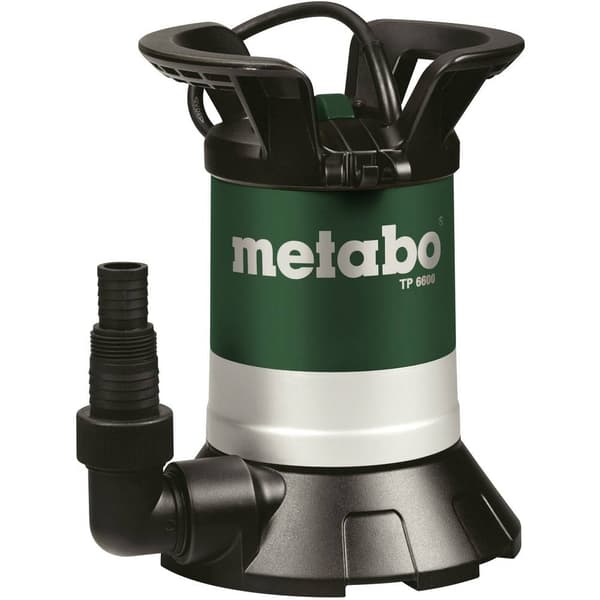 Metabo TP 6600 250660000 Klarvattenpump dränkbar 6600 l/h 6 m