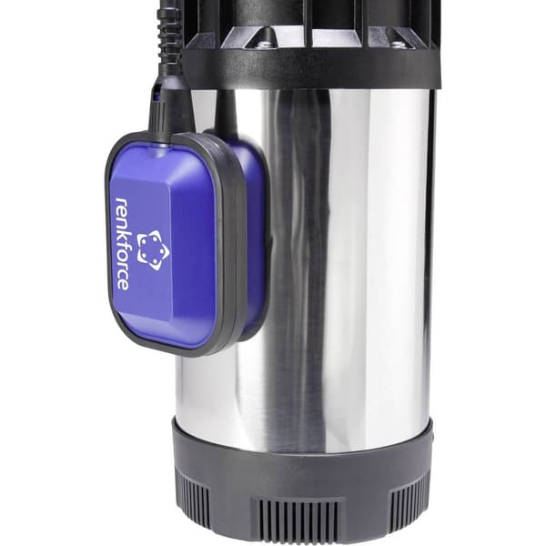 Renkforce 1519501 Tryckpump dränkbar med säkerhetsplugg 6500 l/h 30 m