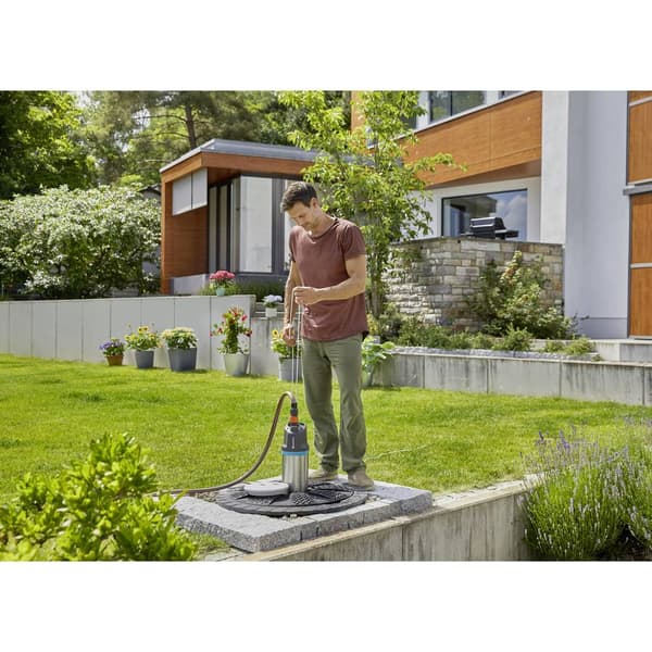 GARDENA GARDENA Tauch-Druckpumpe 5900/4 Inox automatic 01771-20 Tryckpump dränkbar 5900 l/h 35 m