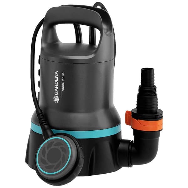 GARDENA 9000 09030-61 Klarvattenpump dränkbar 9000 l/h 6 m