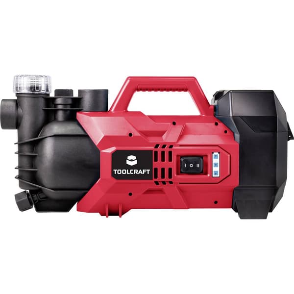 TOOLCRAFT GPG-L118 / TAWB-200 Akku-Gartenpumpe 2800 l/h 22 m